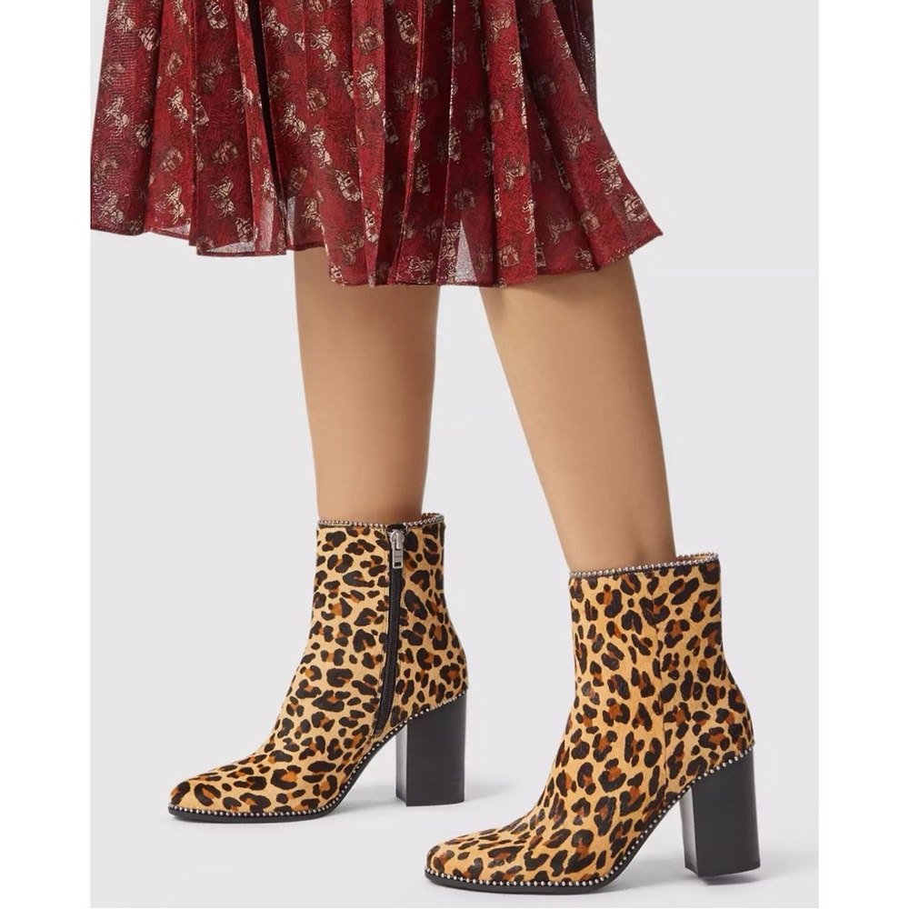 COACH DREA BOOTIE CHEETAH G4285 GREAT CONDITION SZ 7 - Picture 9 of 9